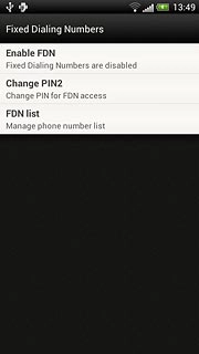 Press FDN list.