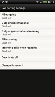 Outgoing international roaming