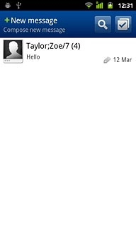Press New message.