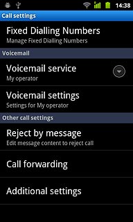 Press Fixed Dialing Numbers.