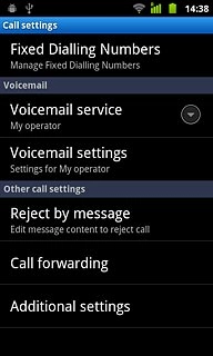 Press Fixed Dialing Numbers.