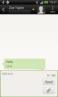 Press Add text.Write the required text.