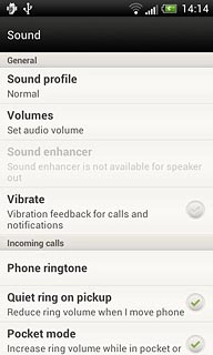 Press Phone ringtone.