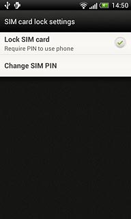 Press Change SIM PIN.