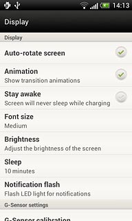 Press Sleep.