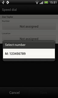 Press the required number.