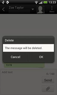 Press OK to confirm.