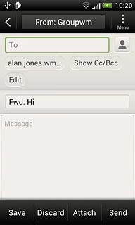Press Send.