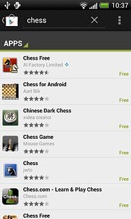Press the required app.