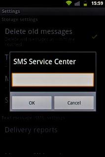 Key in +35387699989 and press OK.
