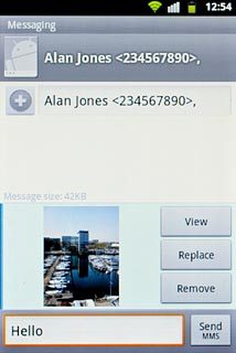 Press Send MMS.