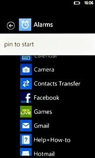 Press pin to start.