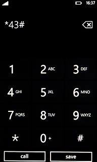 Key in *43# and press call.