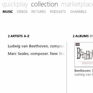 Select MUSIC.