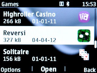 Highlight the app you've just downloaded and press the Navigation key.Follow the instructions on the display to use the app.