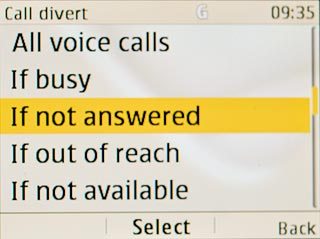If you chose If not answered or If not available in step 2, you need to select a delay for the divert: