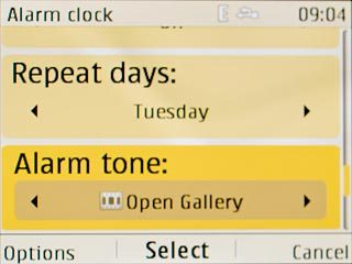 If you select Open Gallery: