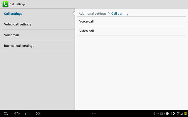 Press Voice call.