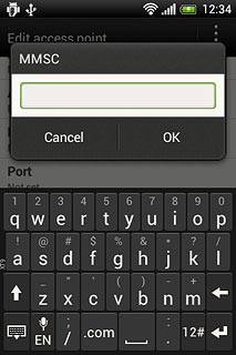 Key in http://www.vodafone.ie/mms and press OK.