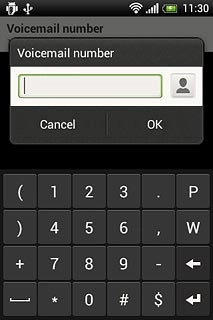 Key in (prefix) 5 (your phone number) and press OK.
