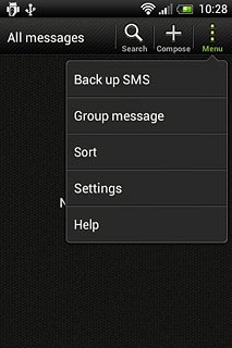 Press Settings.