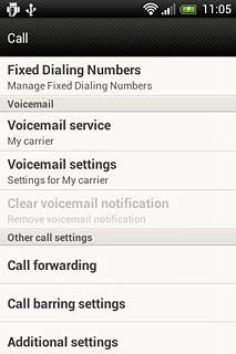 Press Additional settings.