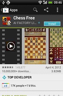 To download a free app:Press Install.