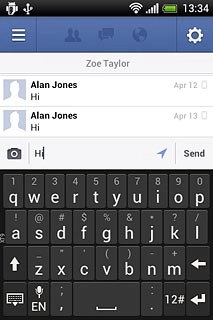 Press Send.