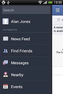Press Events.Your events are displayed.