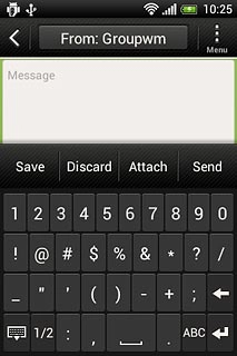 Press the required numbers or the required symbols.