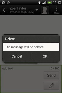 Press OK to confirm.