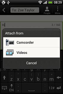 Press Videos.Go to the required folder.