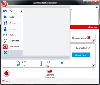 Click Exit.Remove your data card from your computer.