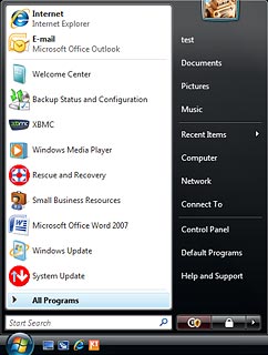 Click All Programs.