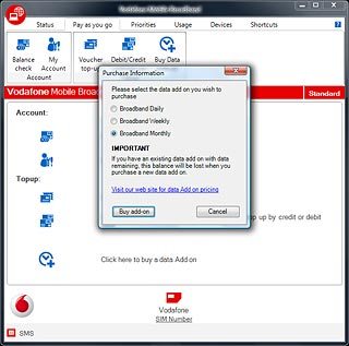 Click Buy add-on.