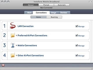 Click Mobile Connections.