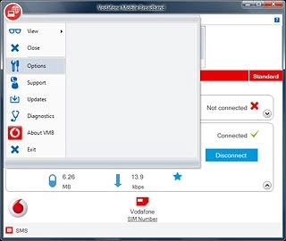 Click Options.
