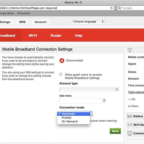 Highlight Automatic, Prompt or On Demand.