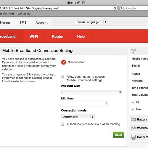 Click the box next to Automatically connect even when roaming to turn automatic connection when roaming on or off.