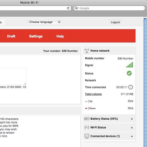 Click Logout.