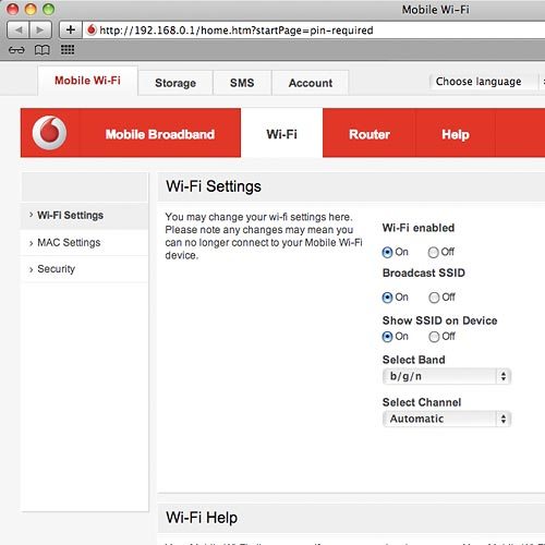 Click Wi-Fi.