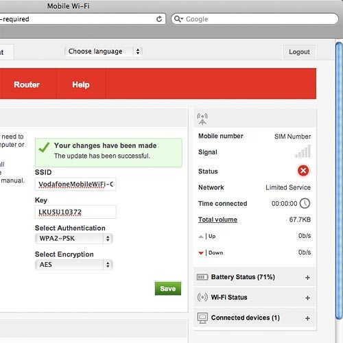 Click Logout.