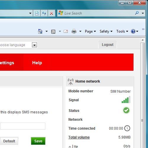 Click Logout.