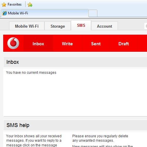 Click SMS.