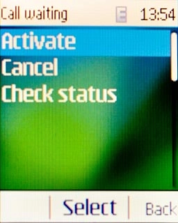 Highlight one of the following options:Activate