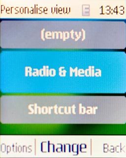Highlight the shortcut you want to replace and press the Navigation key.
