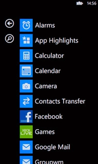 Press Calendar.