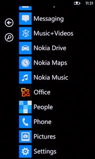 Press Settings.