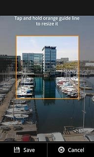 Drag the frame to the required position to select the required detail.