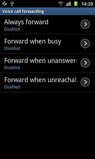 Forward when busy